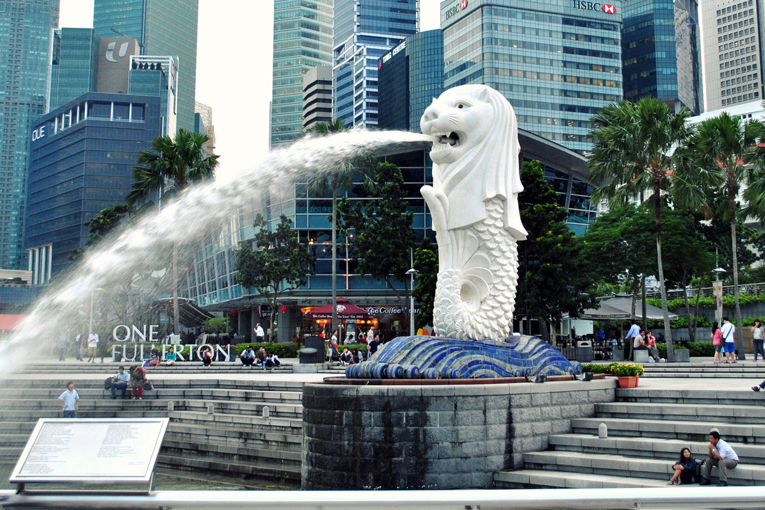 Merlion Statue Singapore