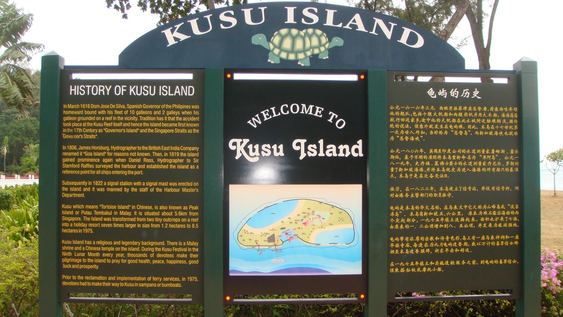 History and Map of Kusu Island